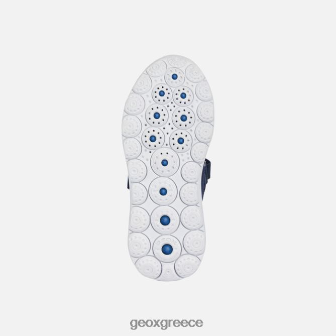 4DBLR01018 ναυτικό/κόκκινο Geox spherica junior