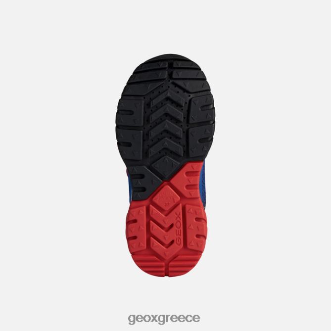 4DBLR01024 ναυτικό/κόκκινο Geox tuono junior