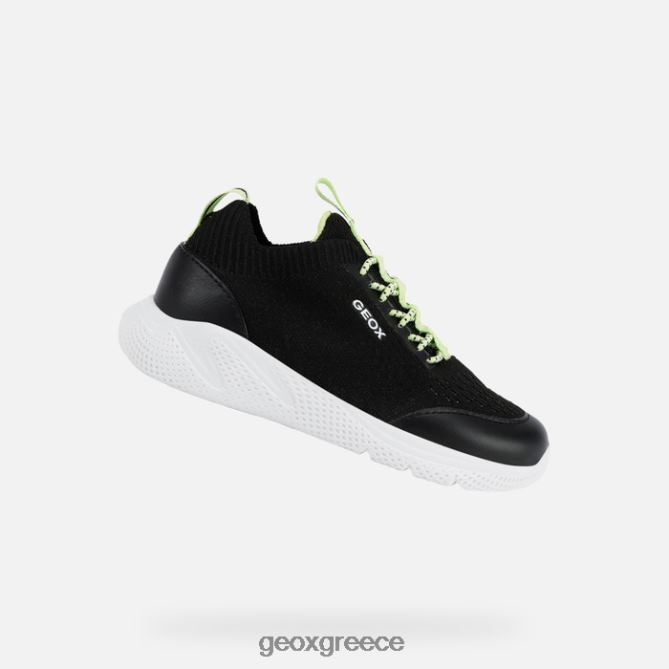 4DBLR01037 μαύρος Geox sprintye junior
