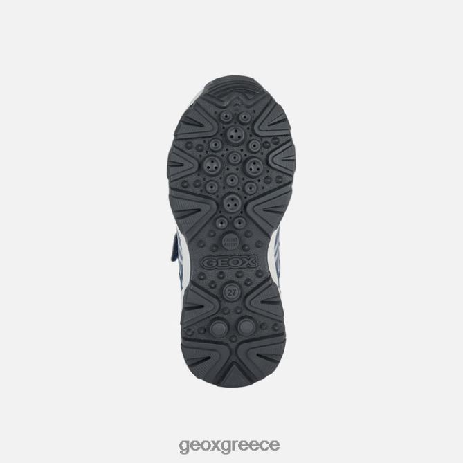 4DBLR01051 ναυτικό/πορτοκαλί Geox magnetar abx junior