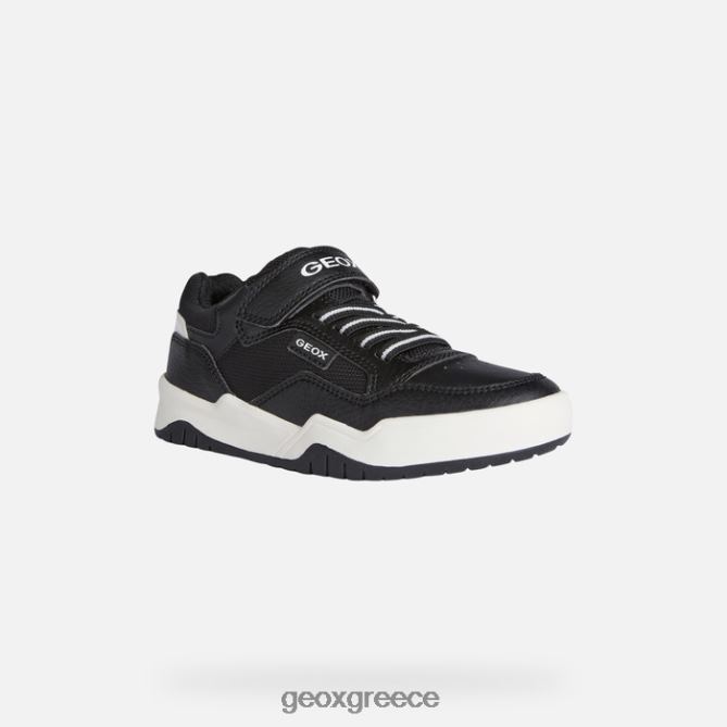 4DBLR01264 μαύρο άσπρο Geox αγόρι του Περθ