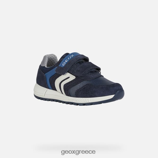 4DBLR01267 ναυτικό/σκοτεινό αεροσκάφος Geox Άλμπεν αγόρι