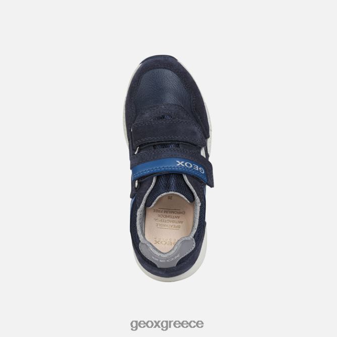 4DBLR01267 ναυτικό/σκοτεινό αεροσκάφος Geox Άλμπεν αγόρι