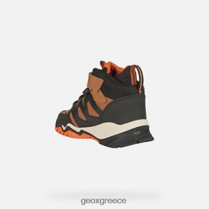 4DBLR01273 lt καφέ/μαύρο Geox αγόρι montrack abx