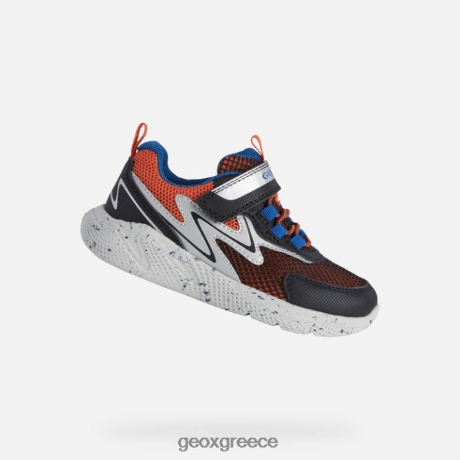 4DBLR01289 πορτοκαλί/μαύρο Geox σπρίντα αγόρι