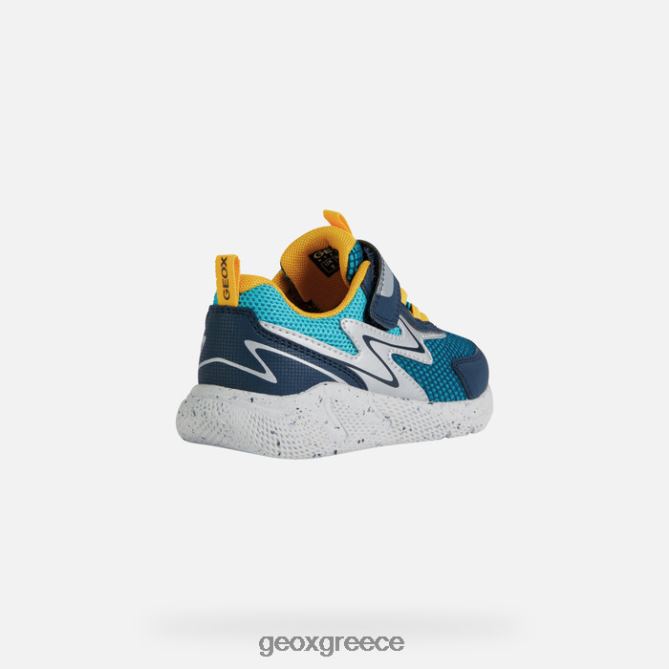4DBLR01290 ουρανό/ναυτικό Geox σπρίντα αγόρι