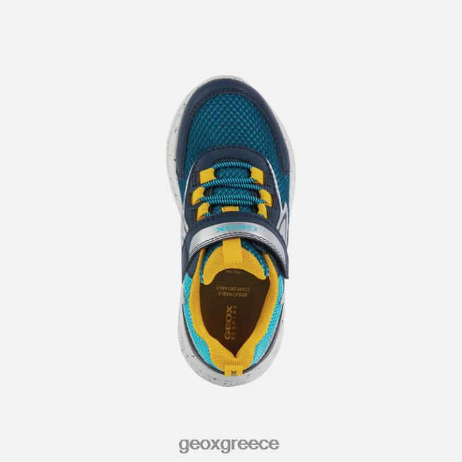 4DBLR01290 ουρανό/ναυτικό Geox σπρίντα αγόρι