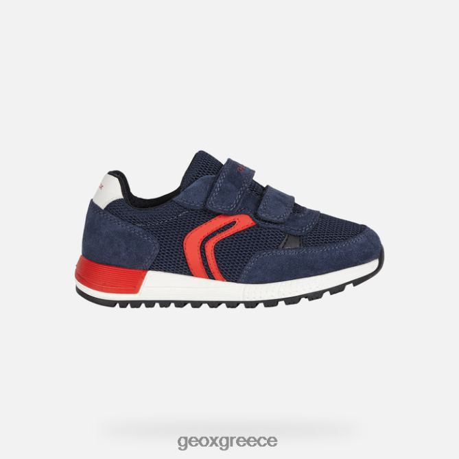 4DBLR01291 ναυτικό/κόκκινο Geox Άλμπεν αγόρι