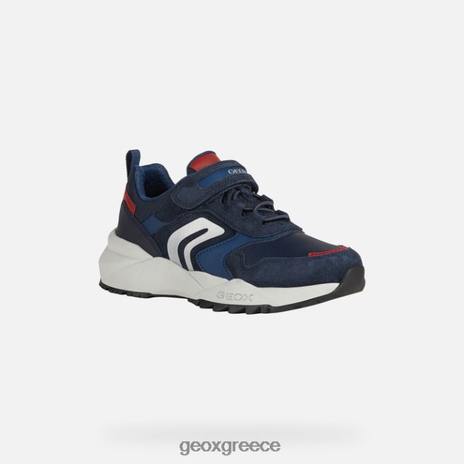 4DBLR01298 ναυτικό/κόκκινο Geox heevok αγόρι