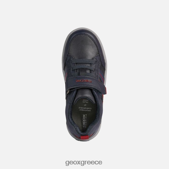 4DBLR01309 ναυτικό/κόκκινο Geox arzach αγόρι