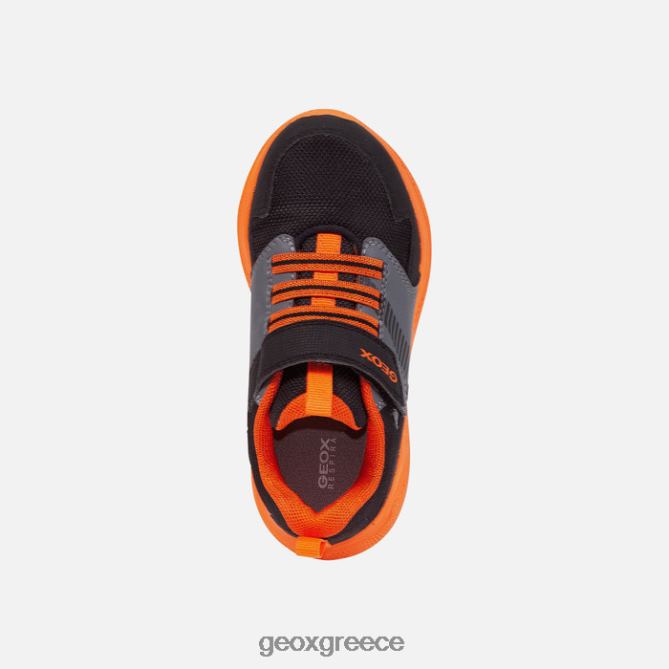 4DBLR01310 μαύρο/πορτοκαλί Geox σπρίντα αγόρι