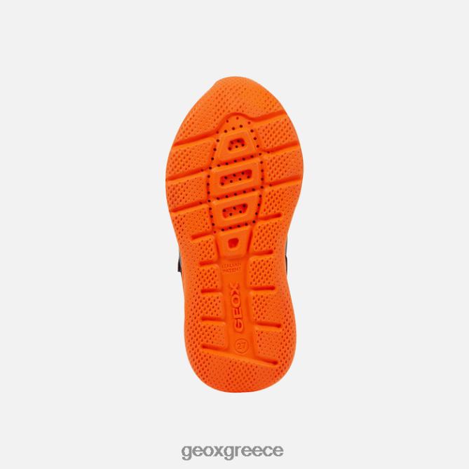 4DBLR01310 μαύρο/πορτοκαλί Geox σπρίντα αγόρι