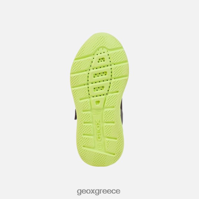 4DBLR01311 σκούρο γκρι / ασβέστη Geox σπρίντα αγόρι