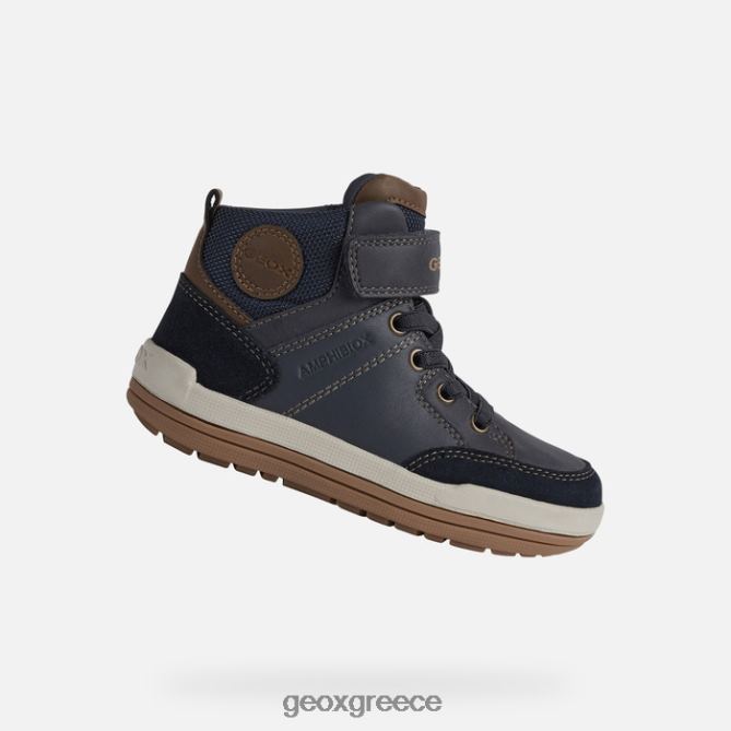 4DBLR01328 navy/lt καφέ Geox Charz Abx αγόρι