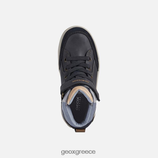 4DBLR01328 navy/lt καφέ Geox Charz Abx αγόρι