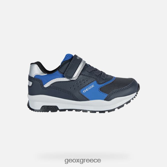 4DBLR01338 ναυτικό/βασιλικό Geox παβελ αγόρι