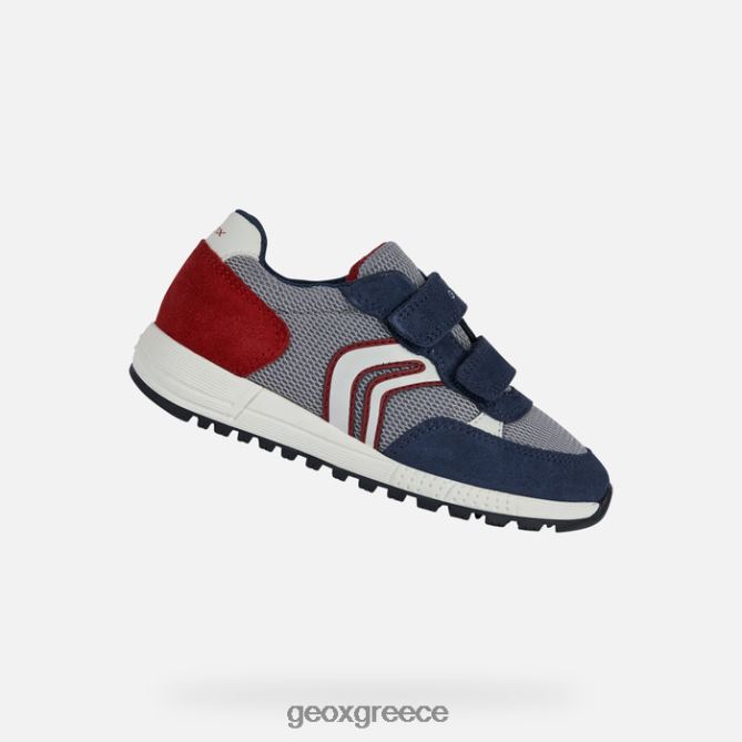 4DBLR01339 ανοιχτό γκρι/ναυτικό Geox Άλμπεν αγόρι