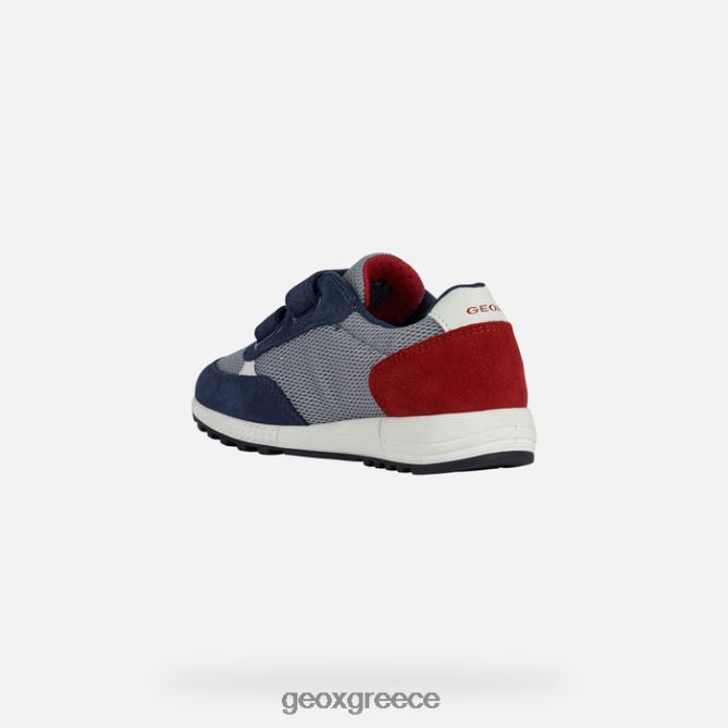 4DBLR01339 ανοιχτό γκρι/ναυτικό Geox Άλμπεν αγόρι