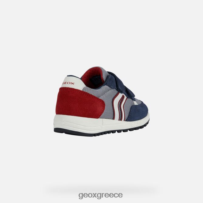 4DBLR01339 ανοιχτό γκρι/ναυτικό Geox Άλμπεν αγόρι