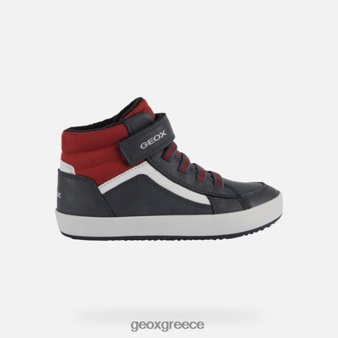 4DBLR01344 ναυτικό/σκούρο κόκκινο Geox gisli αγόρι