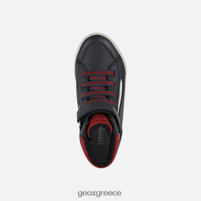 4DBLR01344 ναυτικό/σκούρο κόκκινο Geox gisli αγόρι