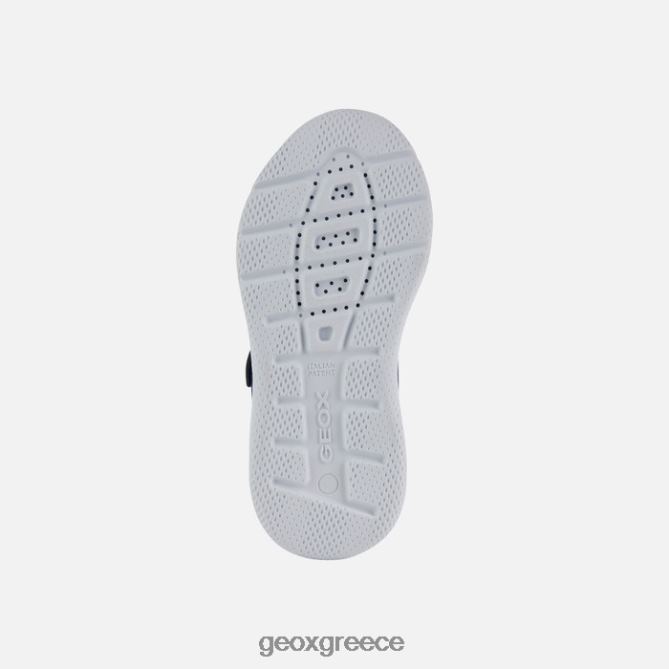 4DBLR01350 ναυτικό/πορτοκαλί Geox sprintye junior