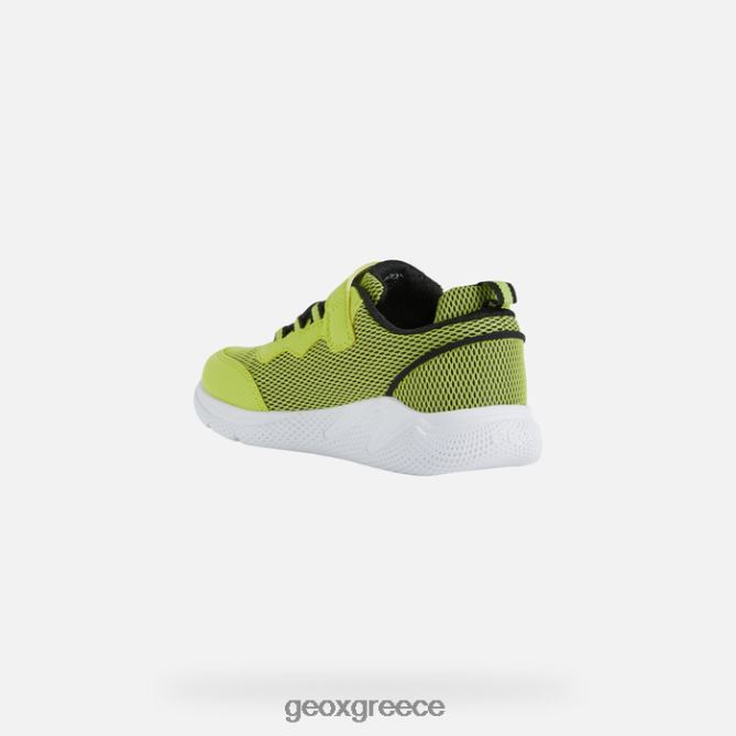 4DBLR01351 ασβέστη/μαύρο Geox sprintye junior