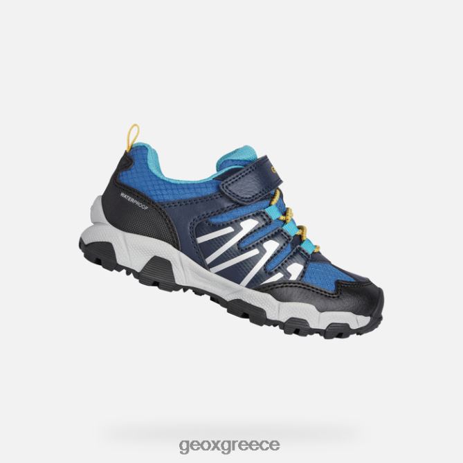 4DBLR01365 βασιλικό Ναυτικό Geox αγόρι μαγνητάρ