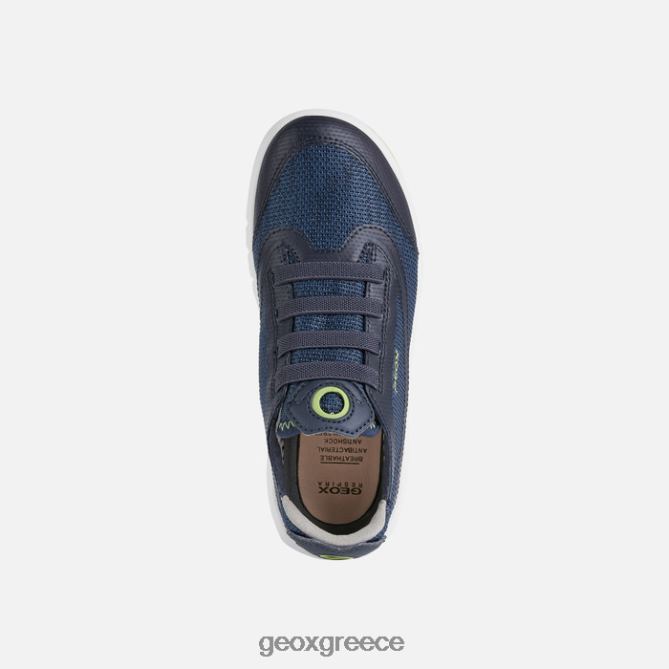 4DBLR01389 ναυτικό/πράσινο λάιμ Geox aeranter αγόρι