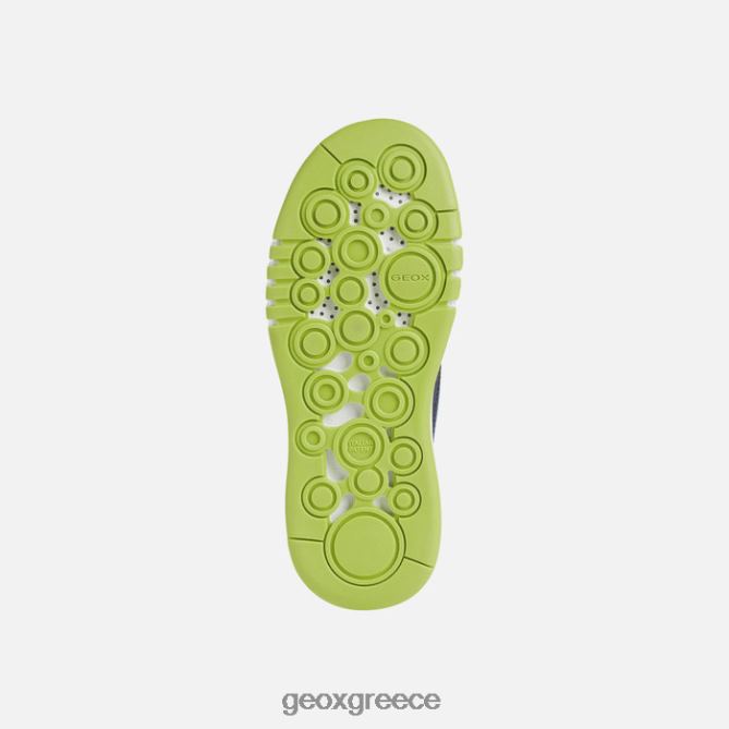 4DBLR01389 ναυτικό/πράσινο λάιμ Geox aeranter αγόρι