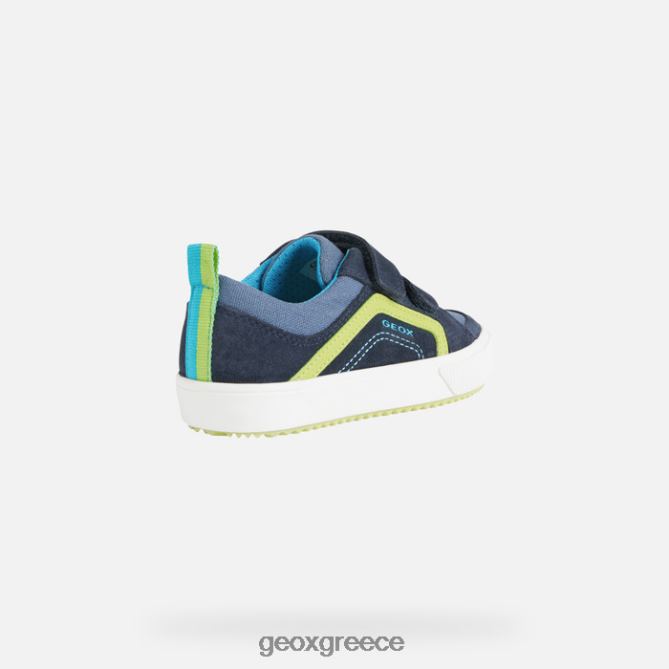 4DBLR01401 ναυτικό / ασβέστη Geox alonisso junior
