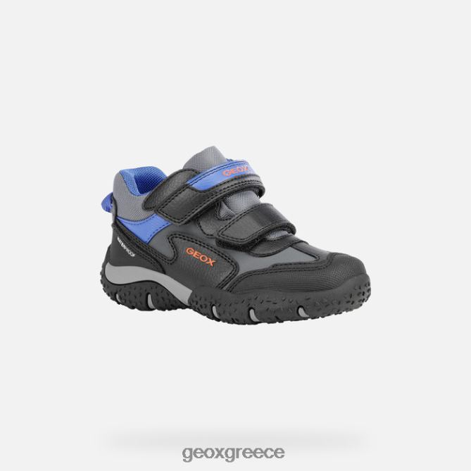 4DBLR01412 μαύρο/βασιλικό Geox αγόρι της Βαλτικής