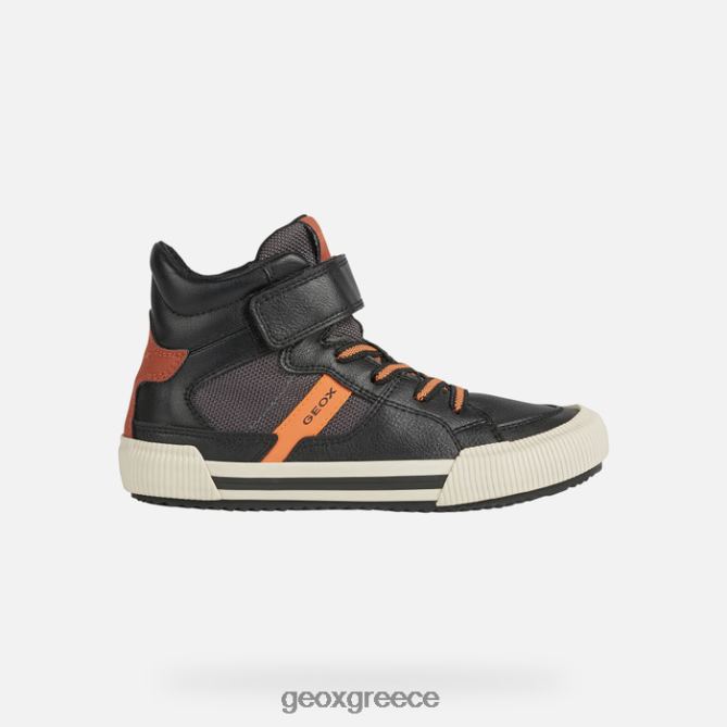 4DBLR01417 μαύρο/πορτοκαλί Geox Αλόννησο αγόρι