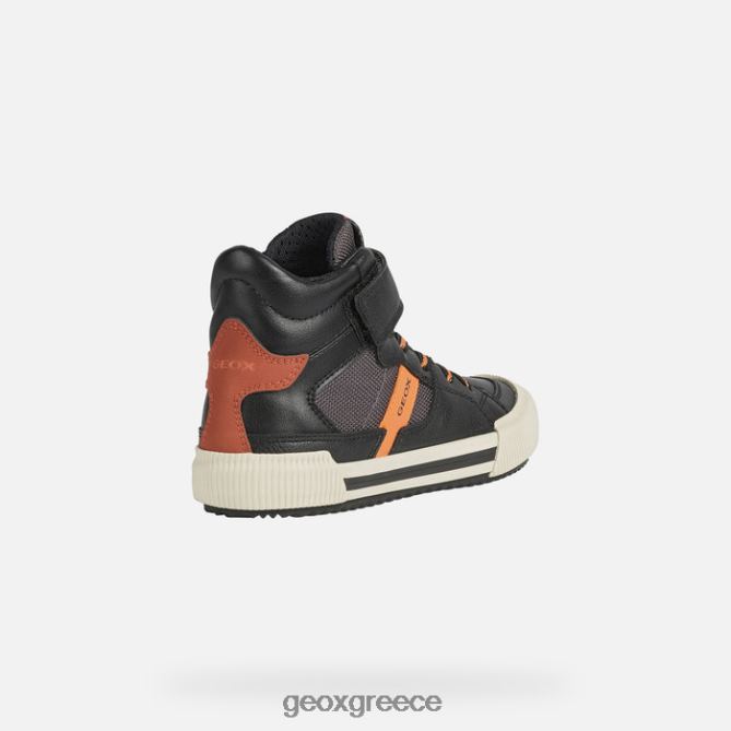 4DBLR01417 μαύρο/πορτοκαλί Geox Αλόννησο αγόρι