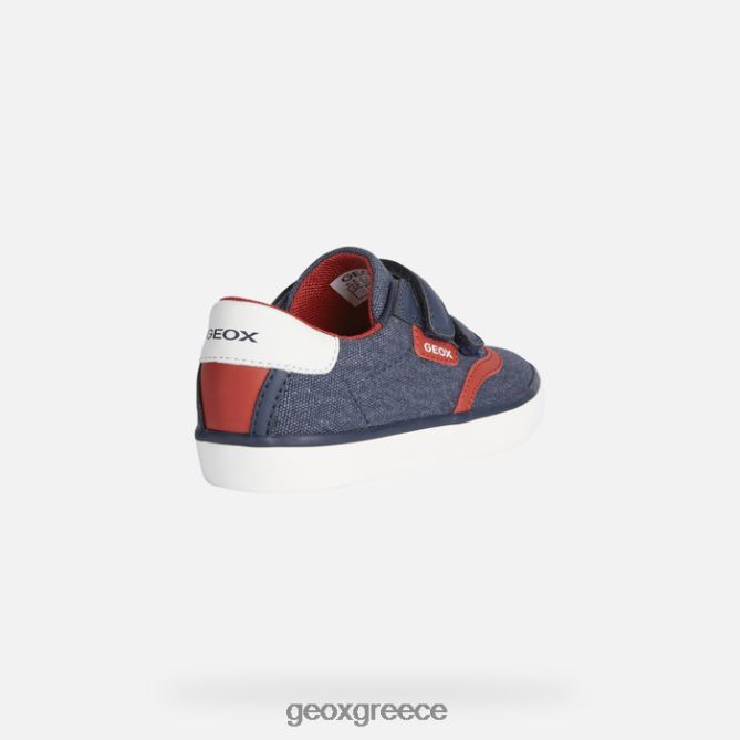 4DBLR01421 ναυτικό/κόκκινο Geox gisli αγόρι