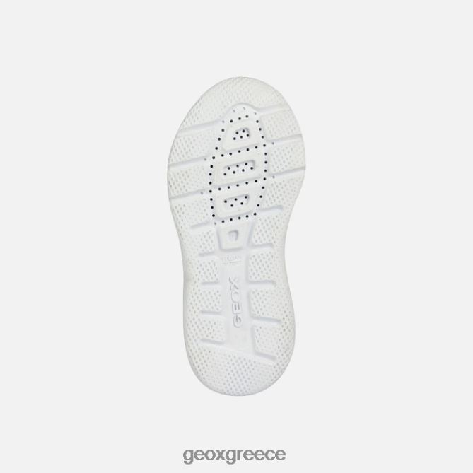 4DBLR01895 κόκκινο μαύρο Geox sprintye junior