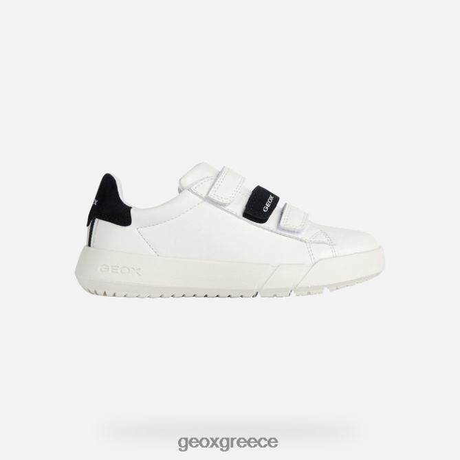 4DBLR01959 άσπρο μαύρο Geox hyroo αγόρι