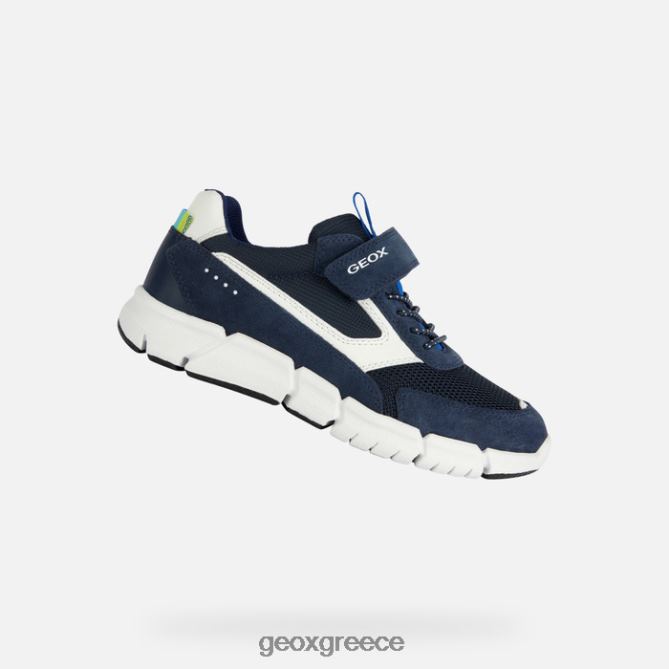 4DBLR01968 ναυτικό/λευκό Geox flexyper αγόρι