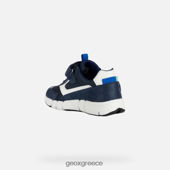 4DBLR01968 ναυτικό/λευκό Geox flexyper αγόρι
