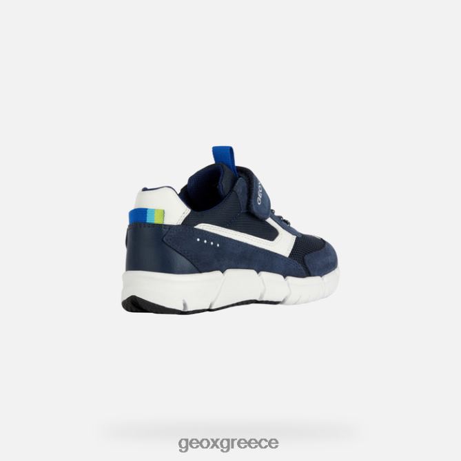 4DBLR01968 ναυτικό/λευκό Geox flexyper αγόρι