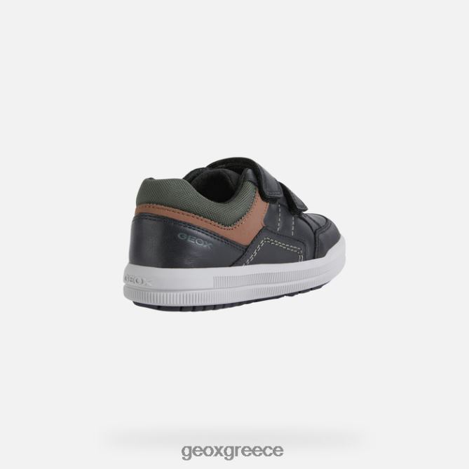 4DBLR01972 μαύρο/σκουριά Geox arzach αγόρι