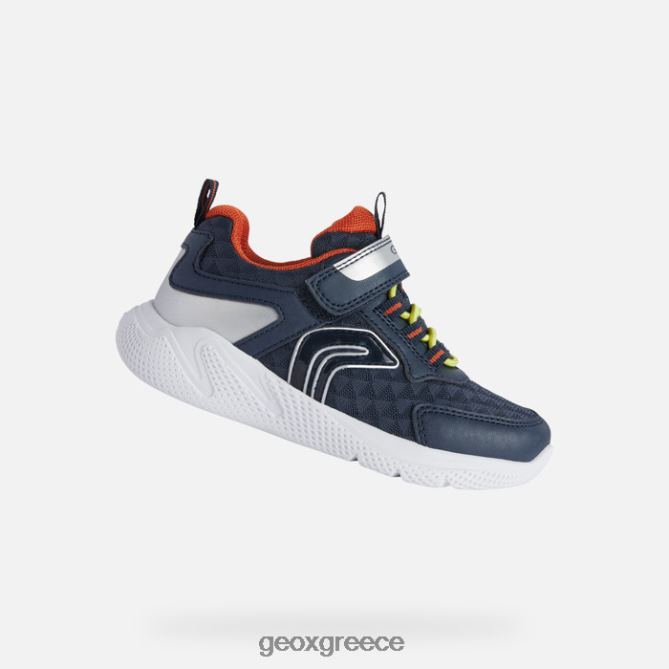 4DBLR01353 ναυτικό/πορτοκαλί Geox σπρίντα αγόρι