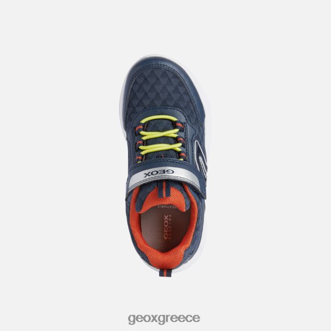 4DBLR01353 ναυτικό/πορτοκαλί Geox σπρίντα αγόρι