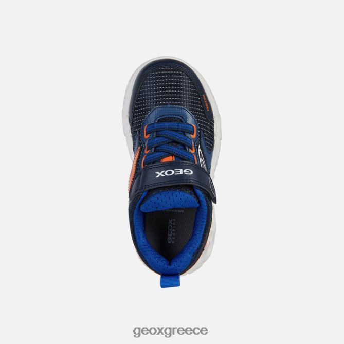 4DBLR01359 ναυτικό/πορτοκαλί Geox αγόρι σκουπιών