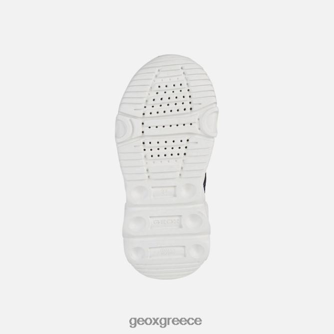 4DBLR01359 ναυτικό/πορτοκαλί Geox αγόρι σκουπιών