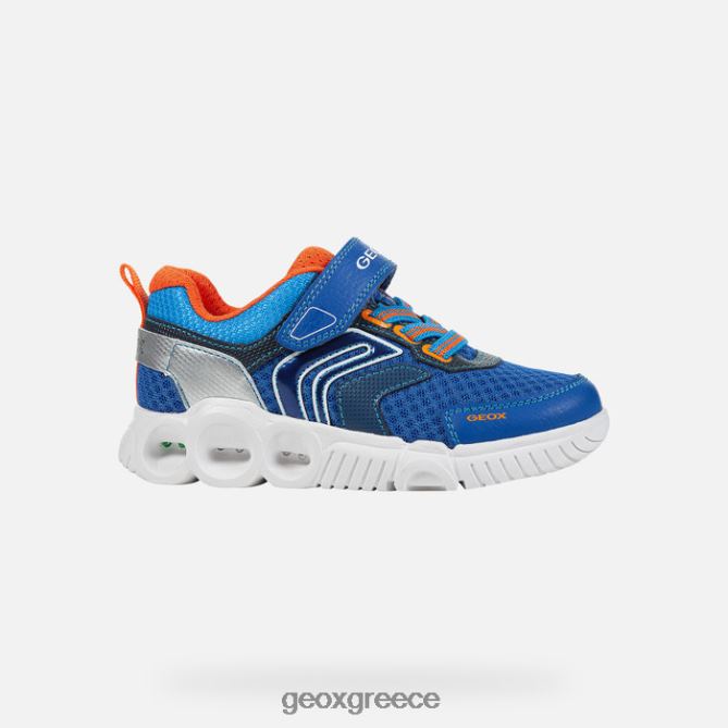 4DBLR01380 βασιλικό/πορτοκαλί Geox αγόρι σκουπιών