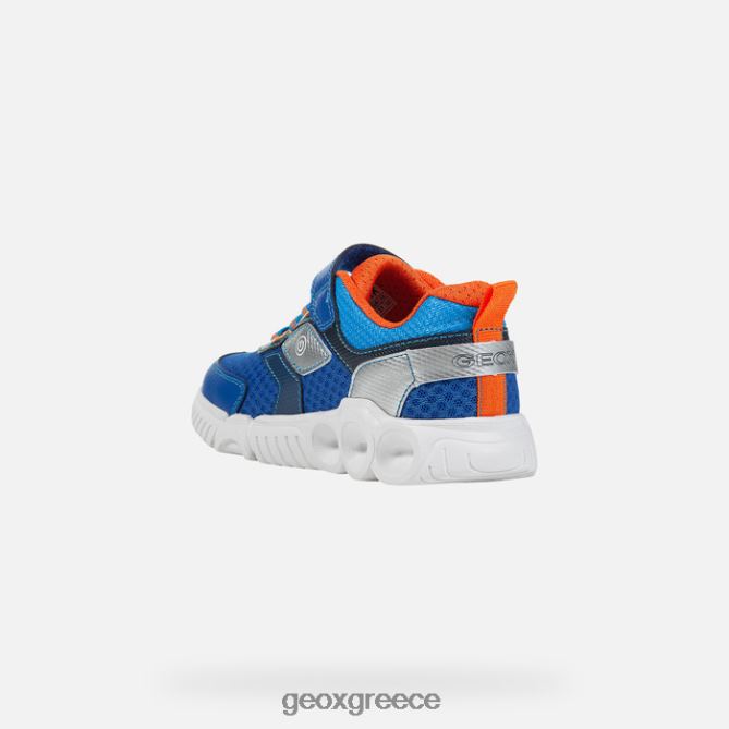 4DBLR01380 βασιλικό/πορτοκαλί Geox αγόρι σκουπιών