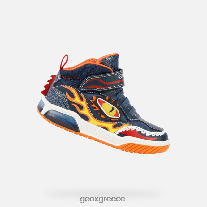 4DBLR01416 ναυτικό/πορτοκαλί Geox inek αγόρι