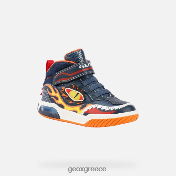 4DBLR01416 ναυτικό/πορτοκαλί Geox inek αγόρι
