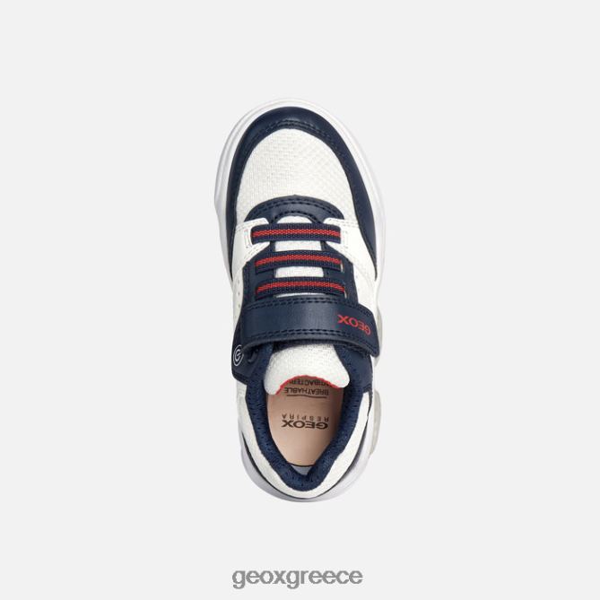 4DBLR01897 ναυτικό/λευκό Geox illuminus junior